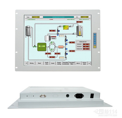 10.4寸工控顯示屏 DVI/VGA/BNC多接口工業(yè)觸摸屏價格與廠家解析